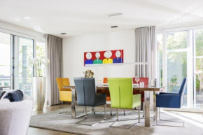 Penthaus Cityloft Nordhorn - wunderschönes und sehr hochwertig ausgestattetes Penthaus mit Kaminofen und Sauna - Haustiere herzlich willkommen